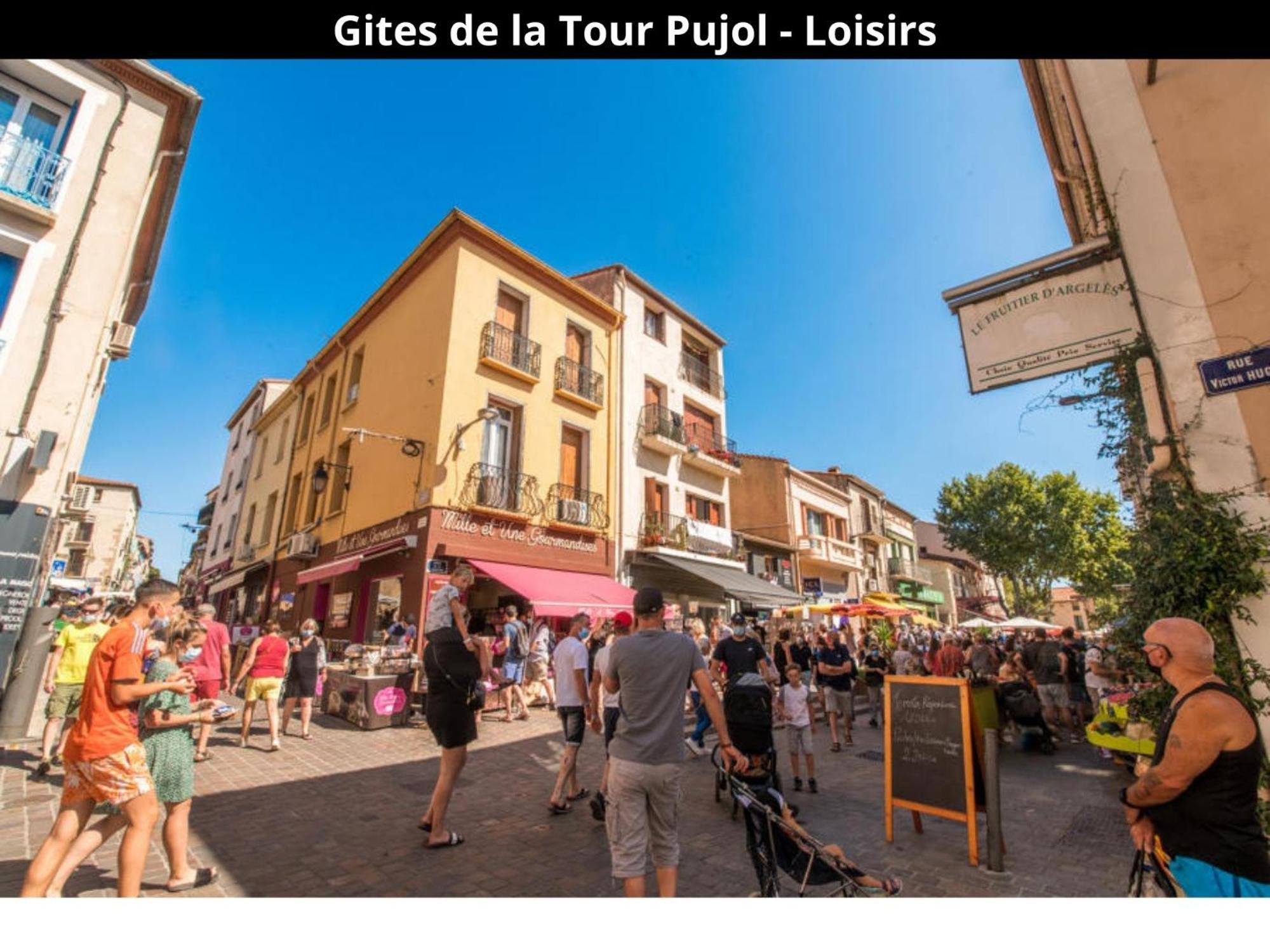 Les Gites De La Tour Pujol Argeles-sur-Mer Luaran gambar