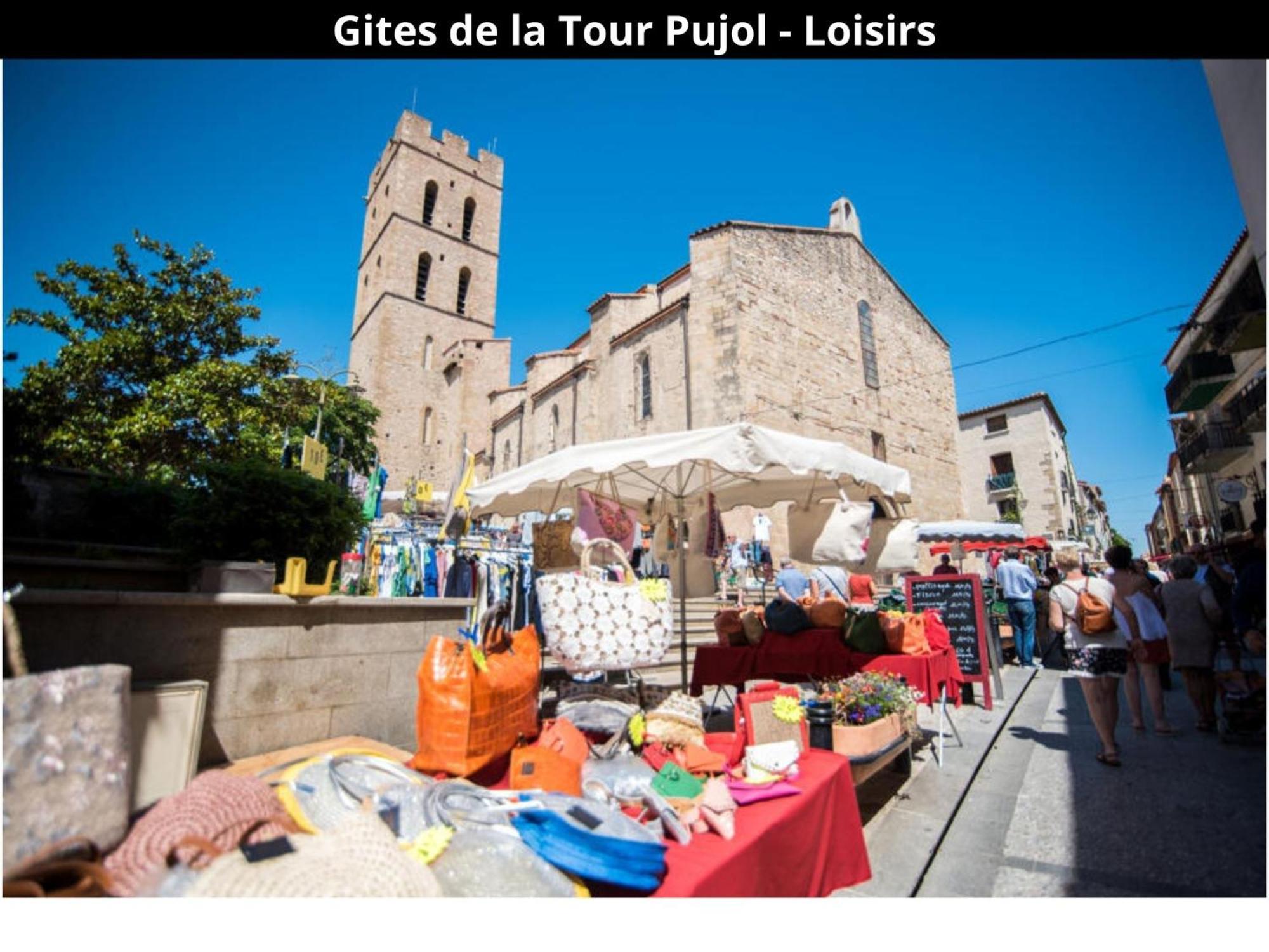 Les Gites De La Tour Pujol Argeles-sur-Mer Luaran gambar