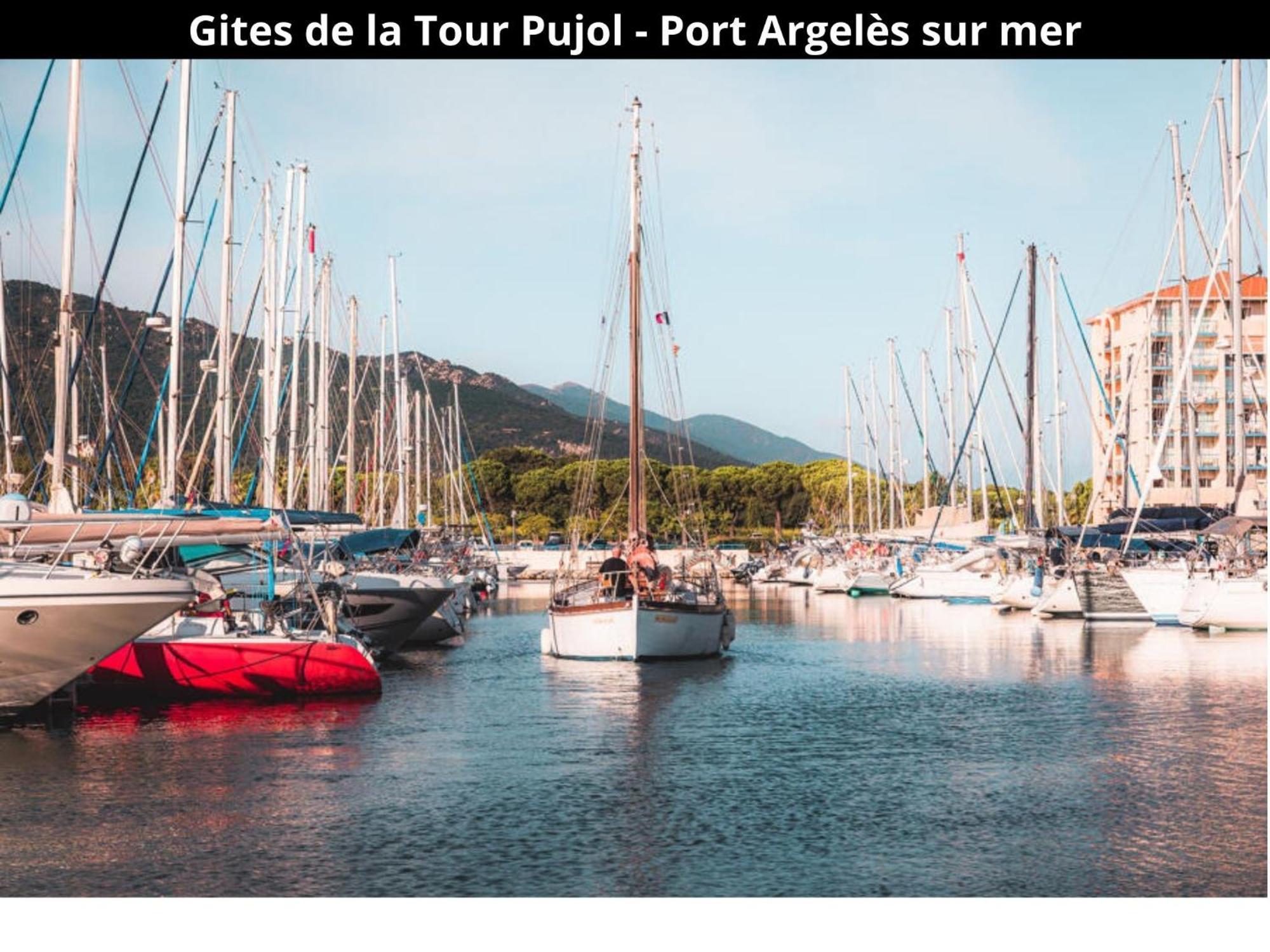 Les Gites De La Tour Pujol Argeles-sur-Mer Luaran gambar