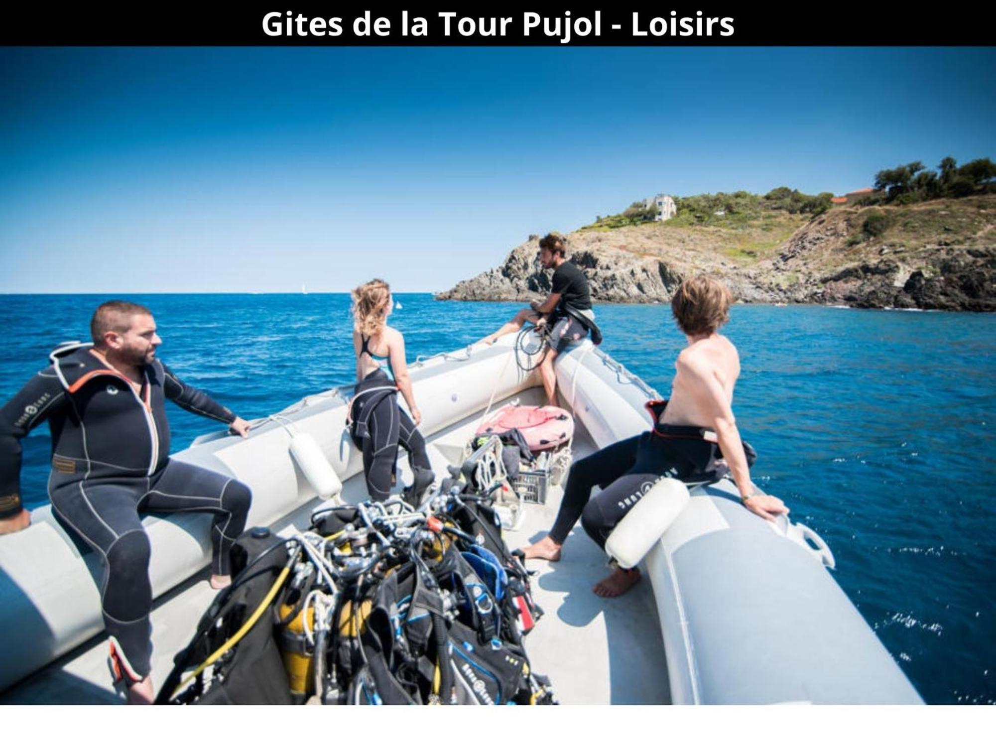 Les Gites De La Tour Pujol Argeles-sur-Mer Luaran gambar