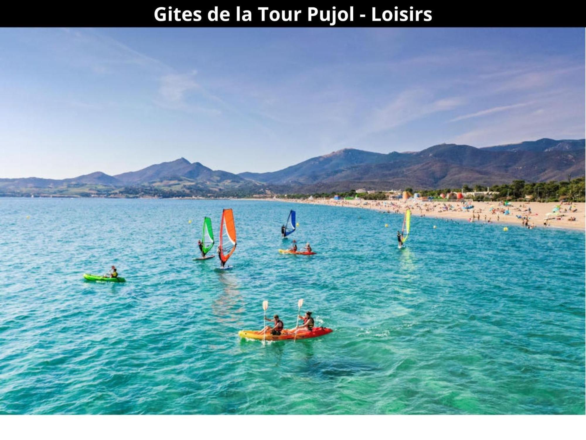 Les Gites De La Tour Pujol Argeles-sur-Mer Luaran gambar