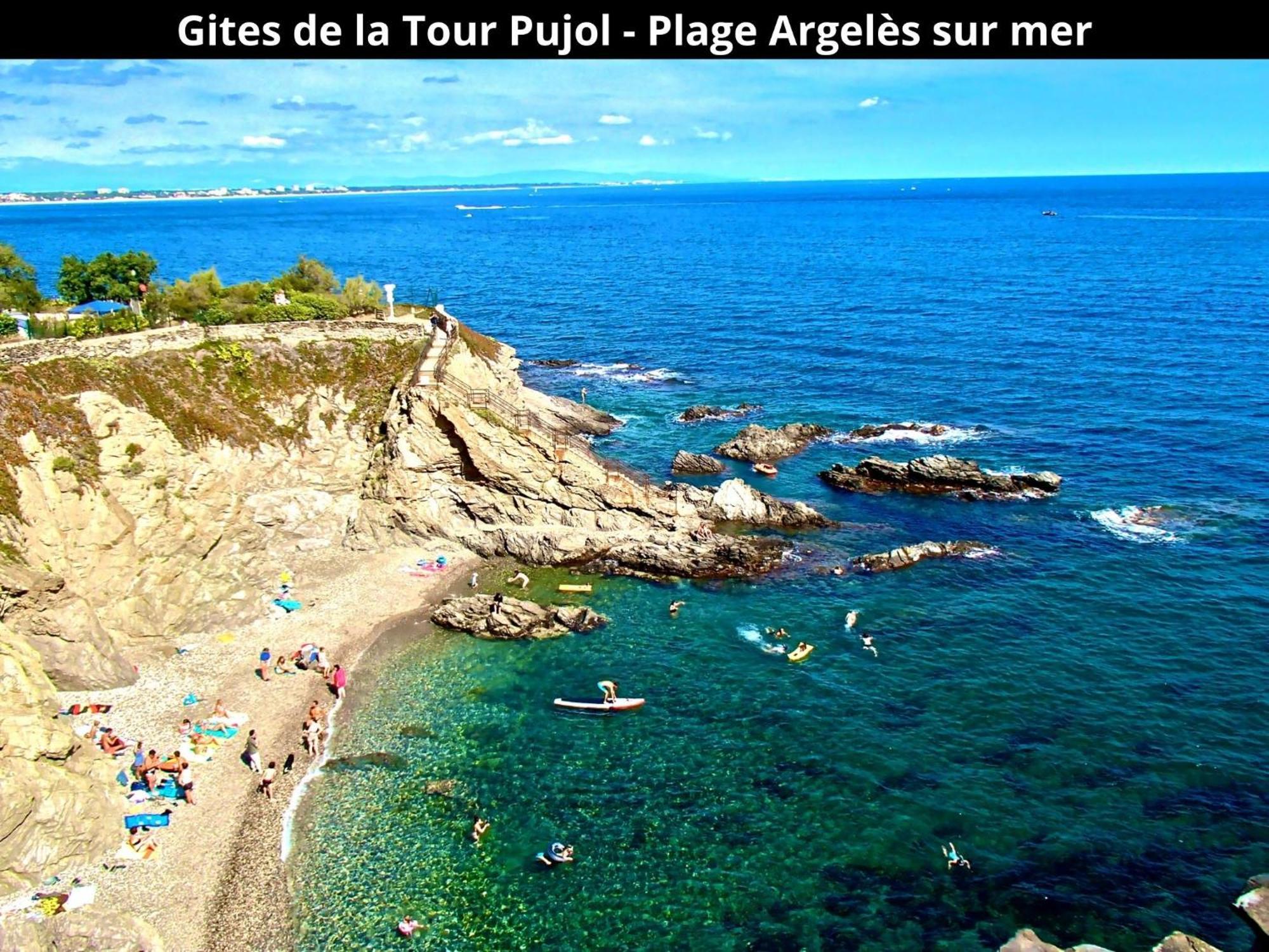 Les Gites De La Tour Pujol Argeles-sur-Mer Luaran gambar